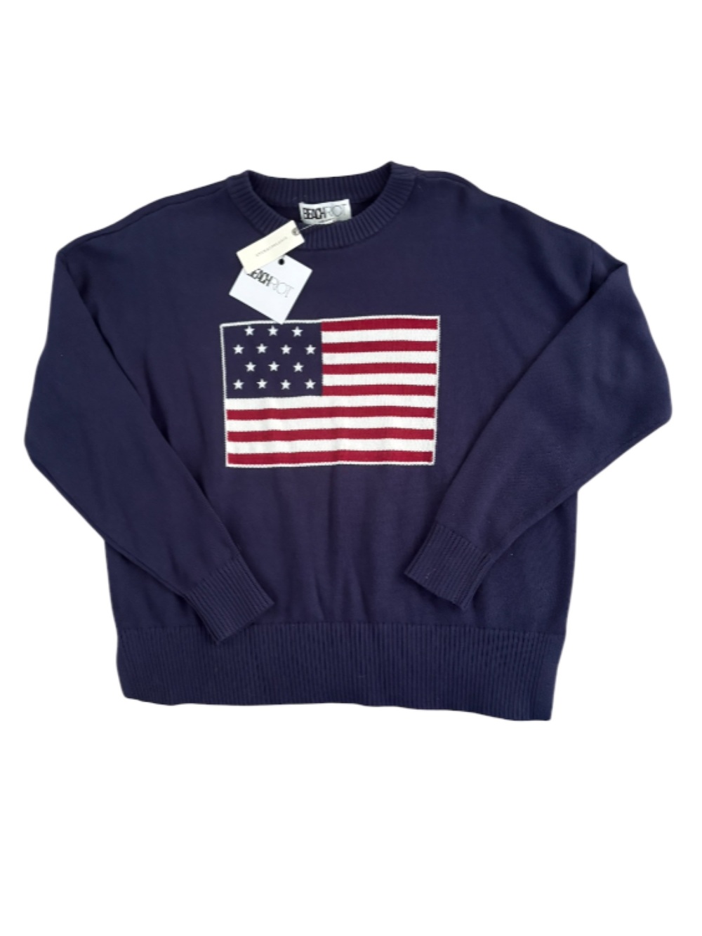 BEACH RIOT➕ANTHROPOLOGIE Callie Americana Sweater NWT - Picture 5 of 10